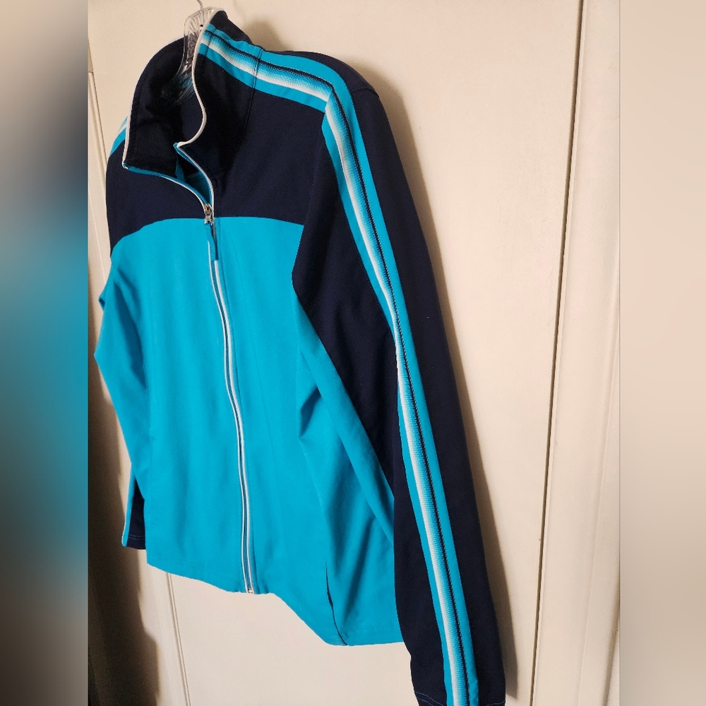 Made For Life Torquoise Athletic Jacket Size L - Picture 3 of 10